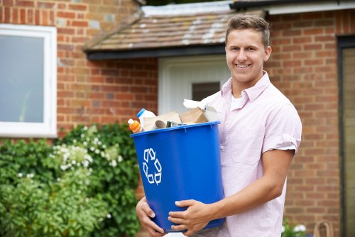 Itemised invoice and free quote documents for a commercial waste job